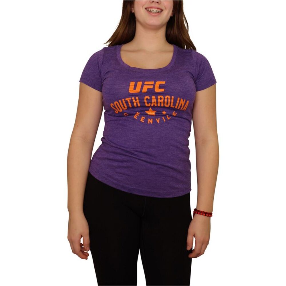 UFC Womens Greenville South Carolina Event Graphic T-Shirt, NWT
